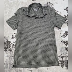 Under Armour, small, heat gear, button-up, short sleeve shirt, Forest Green